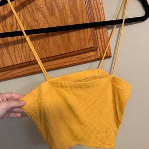 Pacsun Yellow Tank Top